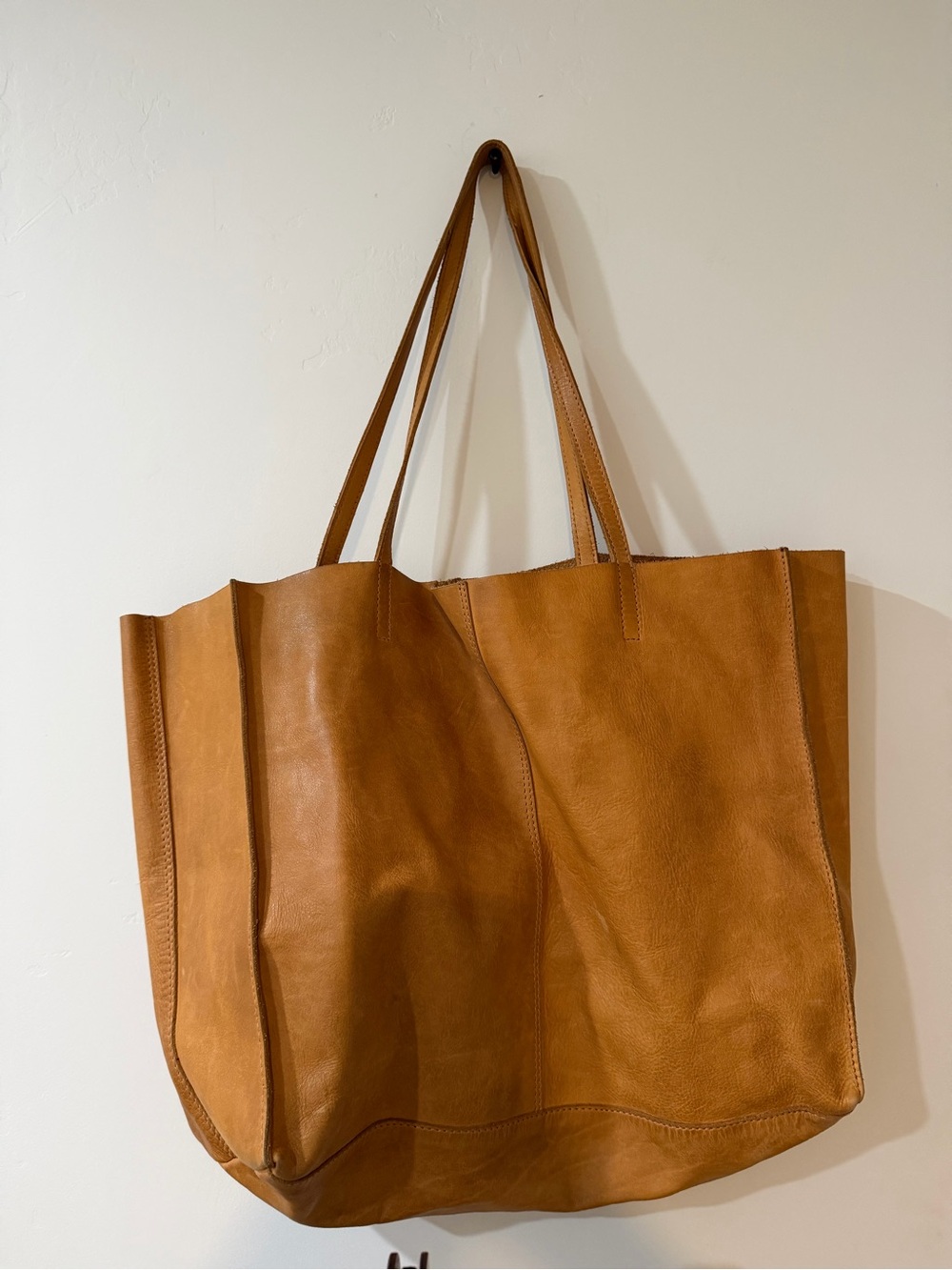 Juju & Co Baby Unlined Tote - Tan
